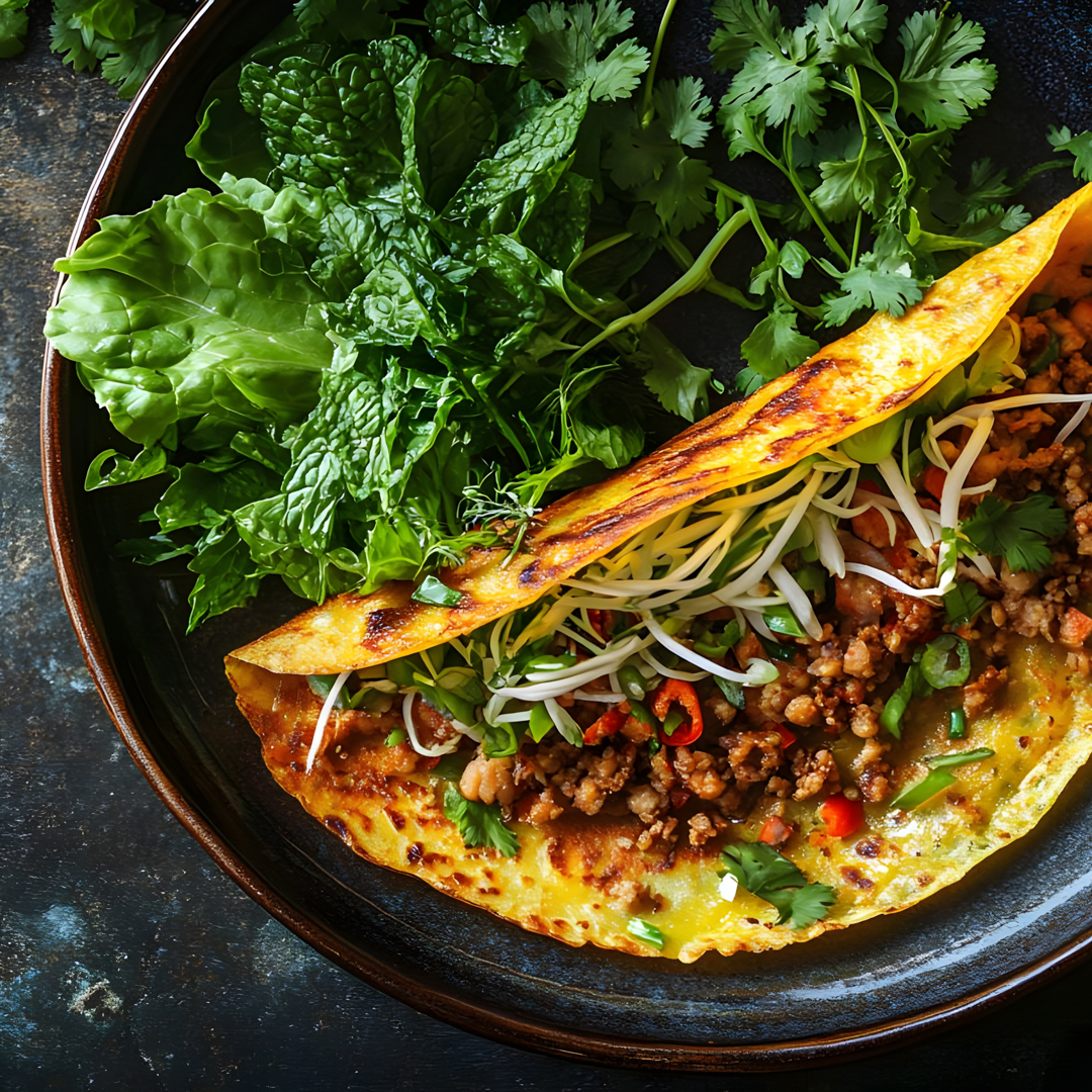 Cambodian Kitchen Memories: Khmer Crepes